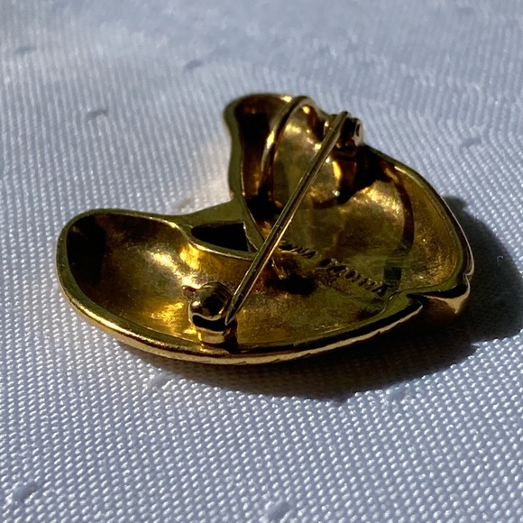 Metropolitan Museum of Art MMA Pahma Gold Frog Brooch Vintage Rare - Picture 8 of 13